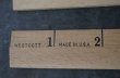 画像5: USA antique ADVERTISING RULER アドバタイジング 木製ルーラー 広告入り 定規  ヴィンテージ 1970-90's (5)