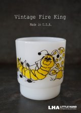 画像: U.S.A. vintage アメリカヴィンテージ 【Fire-king】ファイヤーキング ヒルディ　キャタピラー マグ マグカップ 1960-76's