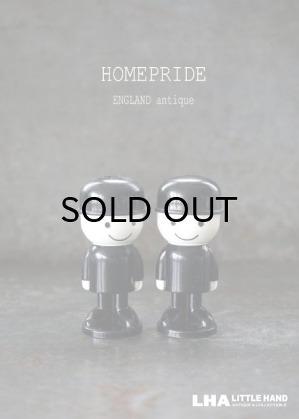 画像1: ENGLAND antique イギリスアンティーク HOMEPRIDE フレッドくん Salt＆Pepper ソルト＆ペッパー 初期AIRFIX社製 1970's (1)