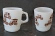 画像2: U.S.A. vintage アメリカヴィンテージ 【Fire-king】ファイヤーキング クラシックカー 茶 マグ マグカップ 1960's (2)