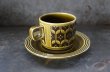 画像5: ENGLAND antique HORNSEA 【HEIRLOOM】 イギリスアンティーク ホーンジー エアルーム レイクランドグリーン カップ＆ソーサー＆ティープレート・ケーキプレート トリオ C&S ヴィンテージ 1970-80's (5)