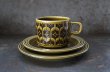 画像2: ENGLAND antique HORNSEA 【HEIRLOOM】 イギリスアンティーク ホーンジー エアルーム レイクランドグリーン カップ＆ソーサー＆ティープレート・ケーキプレート トリオ C&S ヴィンテージ 1970-80's (2)