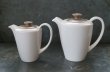 画像7: ENGLAND antique イギリスアンティーク POOLE POTTERY 【Sepia & Mushroom】 プールポタリー ティーポット コーヒーポット H12cm ヴィンテージ 1950's (7)