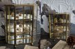 画像4: ENGLAND antique イギリスアンティーク ガラスジュエリーケース　ジュエリーボックス 真鍮 アクセサリーケース ディスプレイケース 1920-1940's (4)