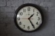 画像2: U.S.A. antique GENERAL ELECTRIC wall clock GE アメリカアンティーク ゼネラル エレクトリック 掛け時計 ヴィンテージ スクール クロック 37cm 1940-50's