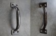 画像4: USA antique アメリカアンティーク メタル スクエア ハンドル H14.6cm 取っ手 1900-30's (4)