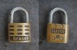 画像2: SALE【30%OFF】USA antique アメリカアンティーク SLAYCO 刻印入り パドロック No Key 南京錠 ヴィンテージ 1940-60's (2)