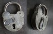 画像3: SALE【30%OFF】FRANCE antique フランスアンティーク クマ型 刻印入り パドロック No Key 南京錠 ヴィンテージ 1930－50's (3)