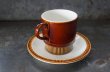 画像3: ENGLAND antique イギリスアンティーク POOLE 【Choisya】 プール カップ＆ソーサー C&S 1960's ヴィンテージ コーヒーカップ ティーカップ (3)