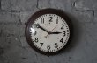 画像2: U.S.A. antique GIBRALTAR wall clock  アメリカアンティーク ジブラルタル 掛け時計 ヴィンテージ スクール クロック 26.5cm 1953's