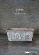 画像1: ENGLAND antique イギリスアンティーク HOVIS ブレッドティン ベーキングティン モールド 型 1930-40's  (1)