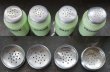 画像7: 【RARE】U.S.A. vintage 【Jeannette】アメリカヴィンテージ ジャネット ライトジェード・シェイカー 4個SET FLOUR SUGAR SALT PEPPER 1930-40's (7)