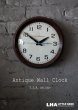 画像1: U.S.A. antique GENERAL ELECTRIC wall clock GE アメリカアンティーク ゼネラル エレクトリック 掛け時計 スクール ヴィンテージ クロック 26.5cm 1960-70's (1)