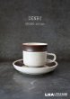 画像1: ENGLAND antique イギリスアンティーク DENBY 【Rossett】 デンビー カップ＆ソーサー ヴィンテージ コーヒーカップ1976-80's (1)