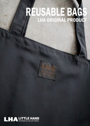 画像: LHA ORIGINAL REUSABLE BAGS オリジナル 折りたたみ エコバッグ 