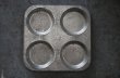 画像2: ENGLAND antique Skyline Baking Tin Mould イギリスアンティーク ベーキングティンモールド ヴィンテージ 焼き型 菓子型 ケーキ 1940-60’ｓ (2)