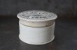 画像3: ENGLAND antique イギリスアンティーク Boots COLD CREAM コールドクリームジャー 陶器ポット 1880's (3)