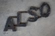画像2: USA antique WAGNER SIGN【ALSO】アメリカアンティーク メタル アルファベット レターサイン 1930-60's (2)