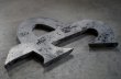 画像4: USA antique  WAGNER SIGN【&】アメリカアンティーク メタル アルファベット レターサイン 1930-60's (4)