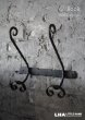 画像1: FRANCE antique Hookフランスアンティーク アイアン ダブルフック コートフック 1940-60's (1)