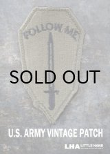 画像: USA antique アメリカアンティーク U.S. Army PATCH  アメリカ軍 ヴィンテージパッチ 実物 ワッペン US ミリタリーワッペン 1960-80's 