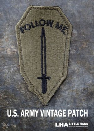 画像: USA antique アメリカアンティーク U.S. Army PATCH  アメリカ軍 ヴィンテージパッチ 実物 ワッペン US ミリタリーワッペン 1960-80's 