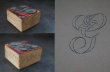 画像3: FRANCE antique Initial Stamp 【g】フランスアンティーク 刺繡用 イニシャルスタンプ アルファベットスタンプ ハンコ 花文字ヴィンテージ1930-40's (3)