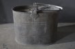 画像3: ENGLAND antique Bucket イギリスアンティーク ブリキ バケツ モップバケツ ヴィンテージ 1970's  (3)