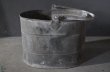 画像4: ENGLAND antique Bucket イギリスアンティーク ブリキ バケツ モップバケツ ヴィンテージ 1970's  (4)