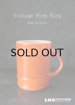 画像: USA vintage【Fire-king】 ファイヤーキング レンジャー　赤茶 1960-76's