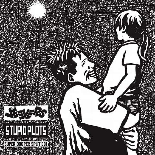 画像1: THE VEEVERS & STUPID PLOTS / SUPER DOOPER SPLIT CD ! (1)