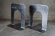 画像2: USA antique アメリカアンティーク GAYLORD社製 Book Ends ブックエンド 2点セット ブックスタンド 本立て ヴィンテージ メタル 1940-60's (2)