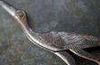 画像5: FRANCE antique Scissors フランスアンティーク コウノトリ糸切ハサミ ミニハサミ ヴィンテージ 1930-40's (5)