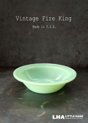 画像: U.S.A. vintage 【Fire-king】Serial Bowl アメリカヴィンテージ ファイヤーキング ジェダイ シリアルボウル1950's