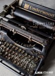 画像1: U.S.A. antique UNDERWOOD Typewriter アメリカアンティーク アンダーウッド タイプライター 1910－30's