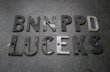 画像3: USA antique  small  SIGN アメリカアンティーク メタル ミニアルファベット レターサイン 1930-60's (3)