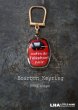 画像1: FRANCE antique BOURBON KEYRING  CAFE DE L'ELEPHANT NOIR  フランスヴィンテージ ブルボンキーホルダー ヴィンテージ 1960-70's  (1)