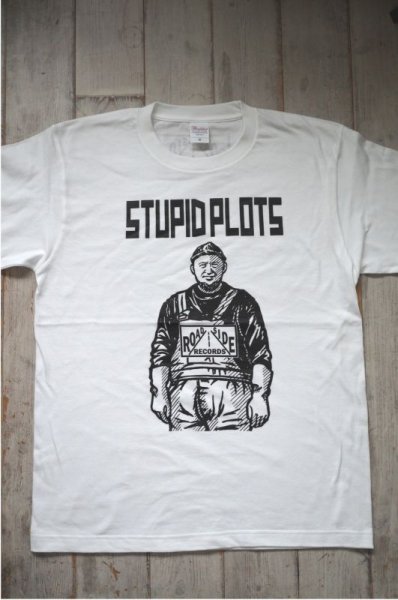 画像1: STUPID PLOTS T-shirts 2021 フロント WT (1)