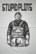 画像2: STUPID PLOTS T-shirts 2021 フロント WT (2)