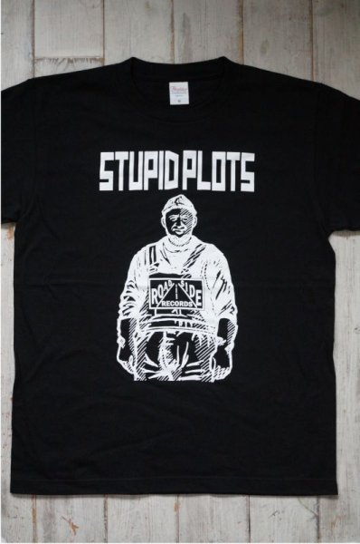 画像1: STUPID PLOTS T-shirts 2021 フロント BK (1)