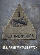 画像: USA antique U.S. Army PATCH アメリカアンティーク U.S. Army PATCH  アメリカ軍 ヴィンテージパッチ 実物 ワッペン US ミリタリーワッペン 1960-80's 