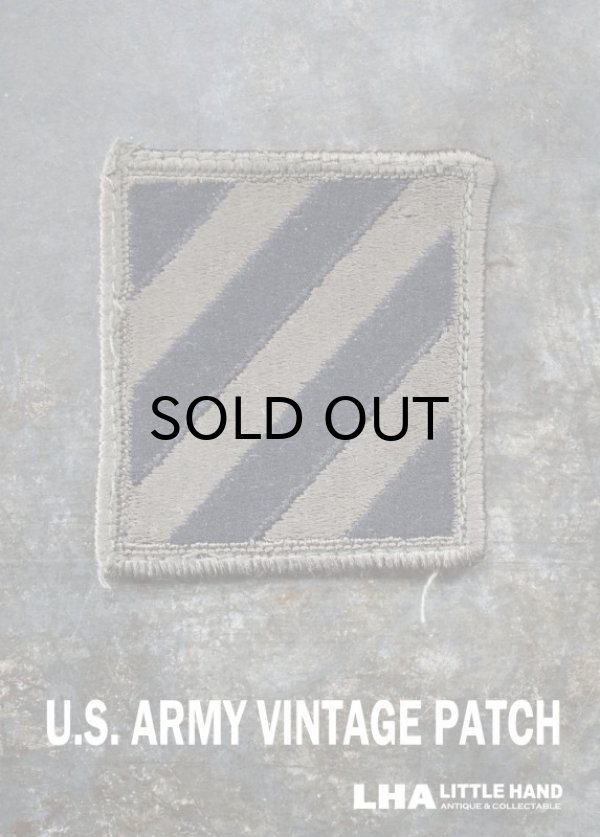 画像1: USA antique U.S. Army PATCH アメリカアンティーク U.S. Army PATCH  アメリカ軍 ヴィンテージパッチ 実物 ワッペン US ミリタリーワッペン 1960-80's 