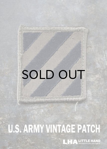 画像1: USA antique U.S. Army PATCH アメリカアンティーク U.S. Army PATCH  アメリカ軍 ヴィンテージパッチ 実物 ワッペン US ミリタリーワッペン 1960-80's  (1)