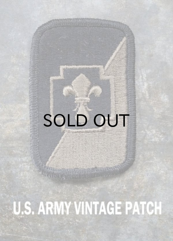 画像1: USA antique U.S. Army PATCH アメリカアンティーク U.S. Army PATCH  アメリカ軍 ヴィンテージパッチ 実物 ワッペン US ミリタリーワッペン 1960-80's 