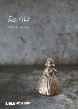 画像: ENGLAND antique Brass Table Ball イギリスアンティーク ブラス テーブルベル ドールベル ハンドベル ベル真鍮製 1940-50's 