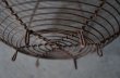 画像8: FRANCE antique Wire Egg Basket ワイヤー エッグ バスケット  カゴ 1900-20's  (8)