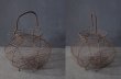 画像3: FRANCE antique Wire Egg Basket ワイヤー エッグ バスケット  カゴ 1900-20's  (3)