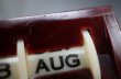 画像8: SALE【40%OFF】U.S.A. antique Desk Calender アメリカアンティーク 万年 ベークライト デスクカレンダー ヴィンテージ1950-60's 卓上 メカニカル カレンダー 暦 (8)