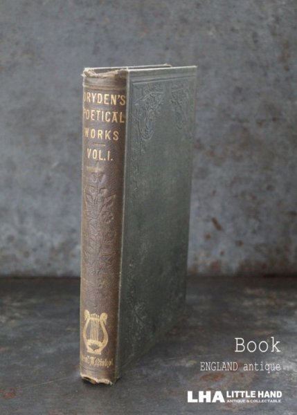 画像1: ENGLAND antique BOOK イギリス アンティーク 本 古書 洋書 ブック 1880-1910's (1)