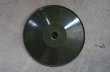 画像2: FRANCE antique Lamp Shade フランスアンティーク ホーローランプシェード カーキ ヴィンテージ 1930-50's   (2)